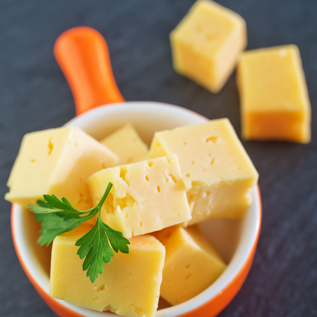 Plateau de fromages en cube (4.50$ par personne, minimum de 12 personnes)